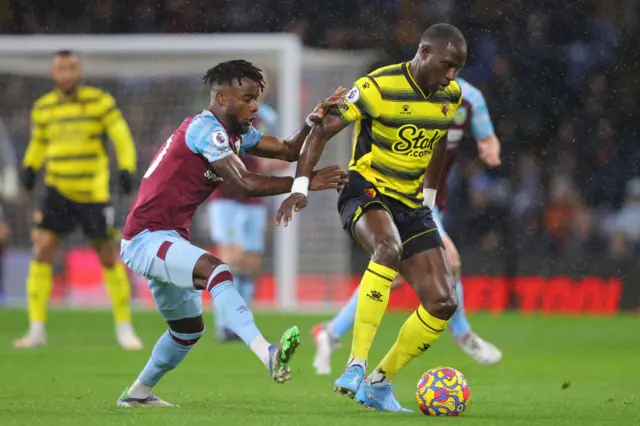 Maxwell Cornet and Moussa Sissoko