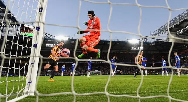 Bradford score at Chelsea