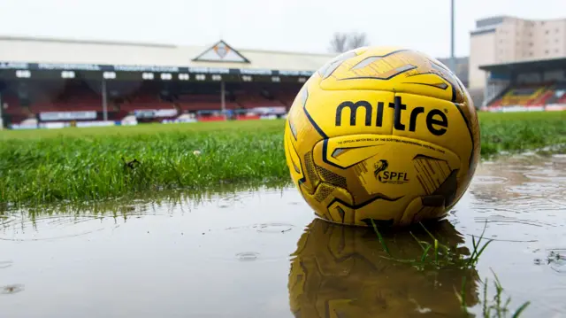 Ball in puddle