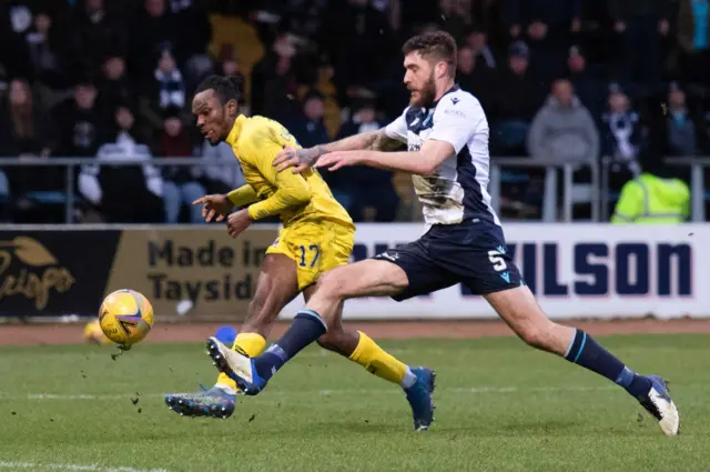 Ross County's Regan Charles-Cook scores to make it 2-1