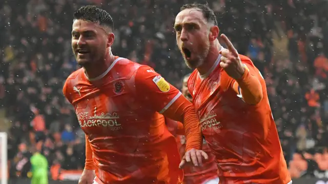 Blackpool celebrate