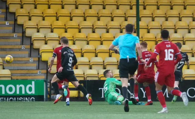 Alan Forrest doubled Livi's advantage in the second half