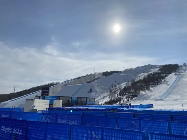 Slopestyle course