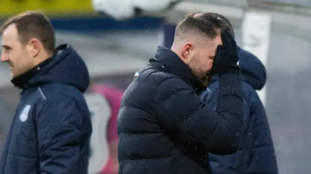 Dundee manager James McPake