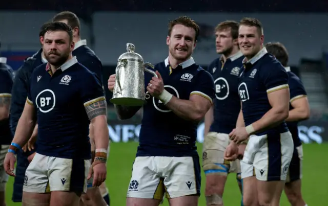 Scotland beat England 11-6 last year, their first success at Twickenham since 1983