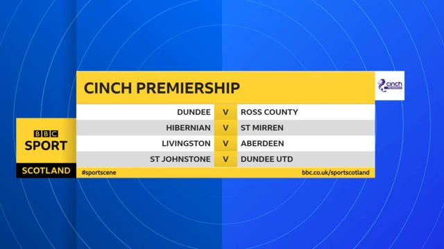 Premiership fixtures