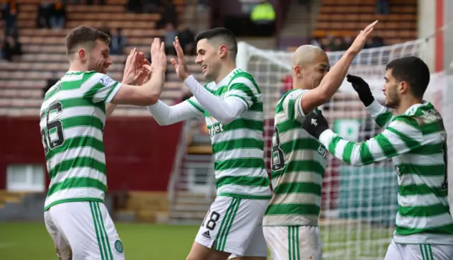 Celtic were comfortable winners at Fir Park