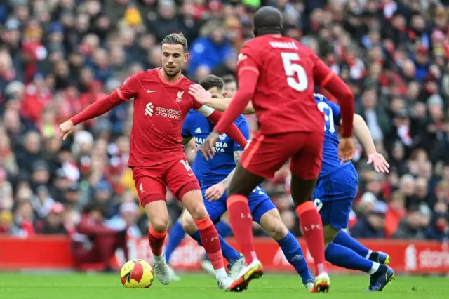 Liverpool's Jordan Henderson