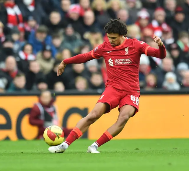 Liverpool's Trent Alexander-Arnold