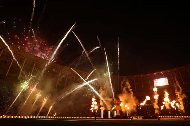 Fireworks at Afcon final