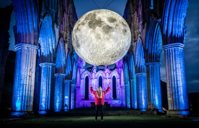 Museum of the Moon at Rievaulx Abbey