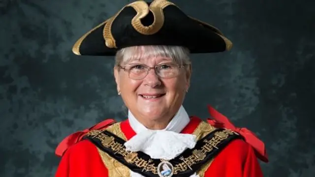 Hartlepool's ceremonial mayor Brenda Loynes