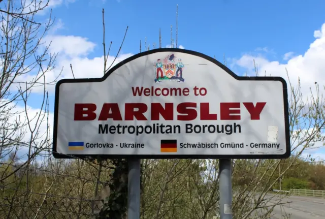 Barnsley sign