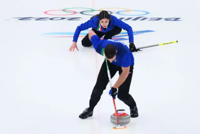 Italy in mixed doubles