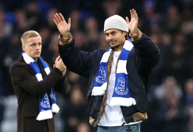 Donny van der Beek and Dele Alli