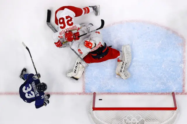 Michelle Karvinen scores for Finland