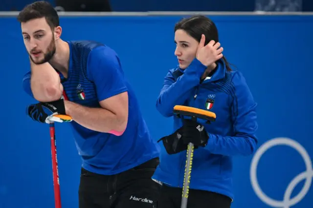 Italy in the mixed double