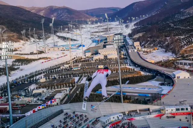 Ski jump at Winter Olympics