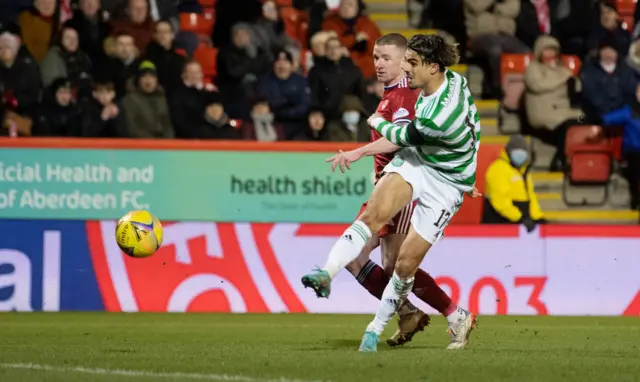 Jota goal v Aberdeen