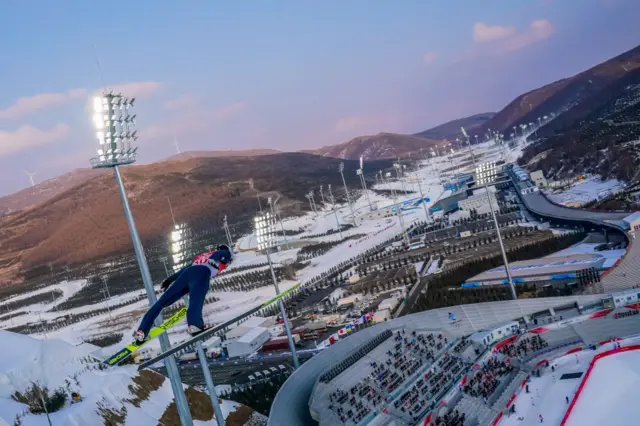 Ski jump at Winter Olympics