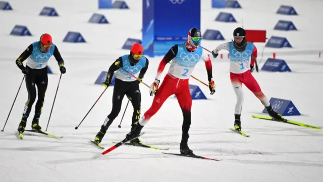 Nordic combined leaders