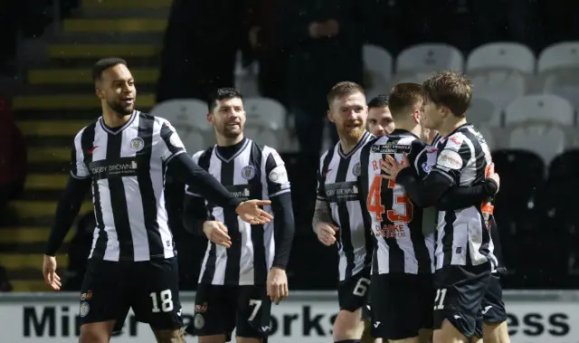 St Mirren have won four and drawn one since the winter break