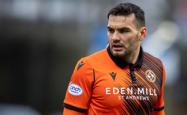 Tony Watt scored nine goals for Motherwell in the first half of the season but has yet to score for United