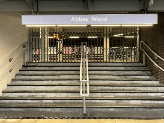 Abbey Wood Tube entrance