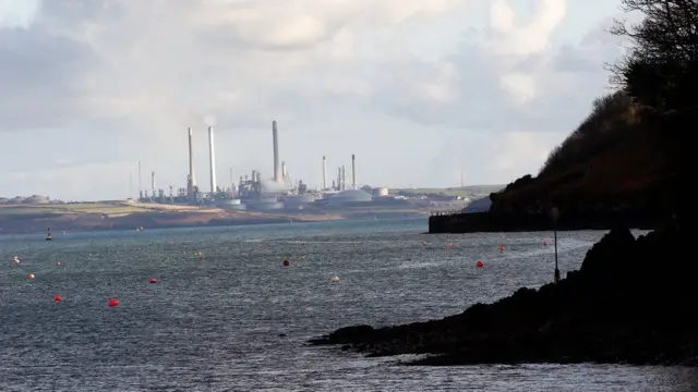 A tanker carrying Russian oil has already docked at Milford Haven in Pembrokeshire