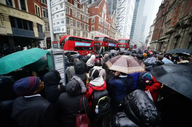 Tube strike