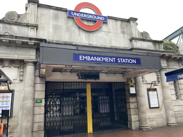 Embankment station