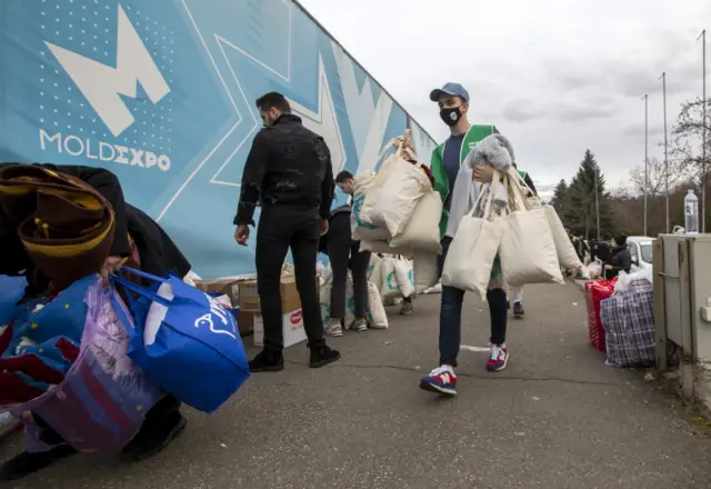 Thousands of Ukrainians have made their way to Moldova