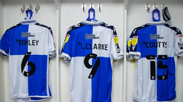 Bristol Rovers shirts