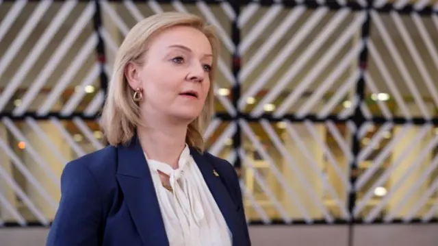 UK Foreign Secretary Liz Truss