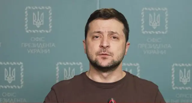 Ukraine President Volodymyr Zelensky