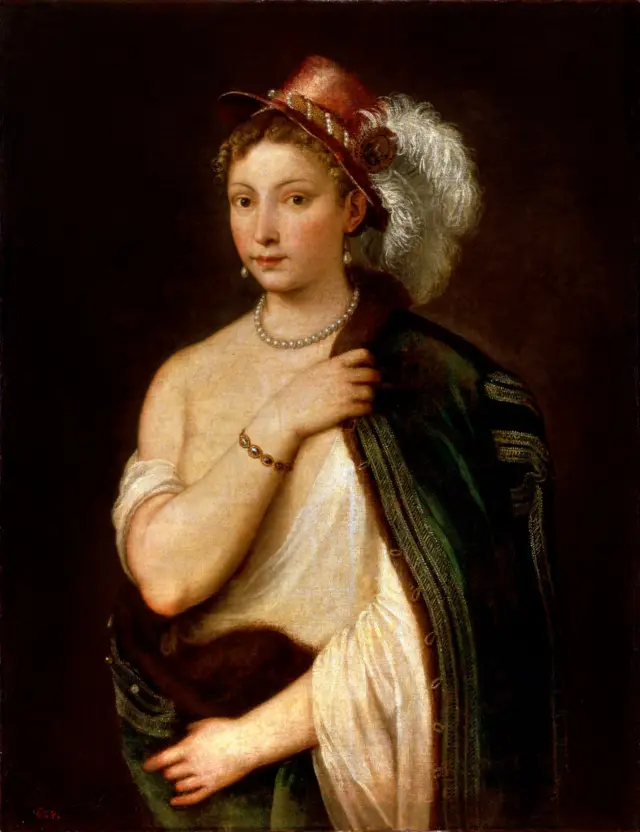 Venetian artist Titian's A Portrait of a Young Woman