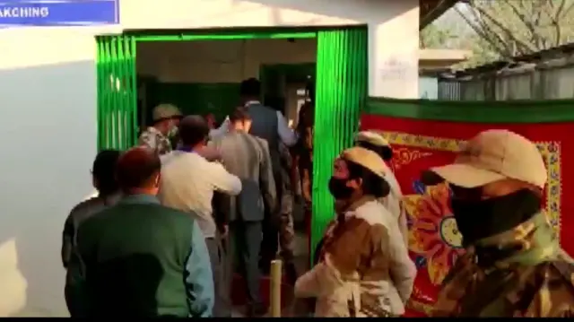 Counting at a centre in Goa