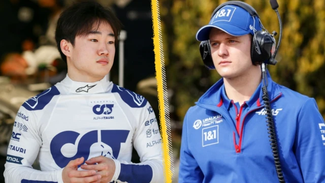 Yuki Tsunoda and Mick Schumacher