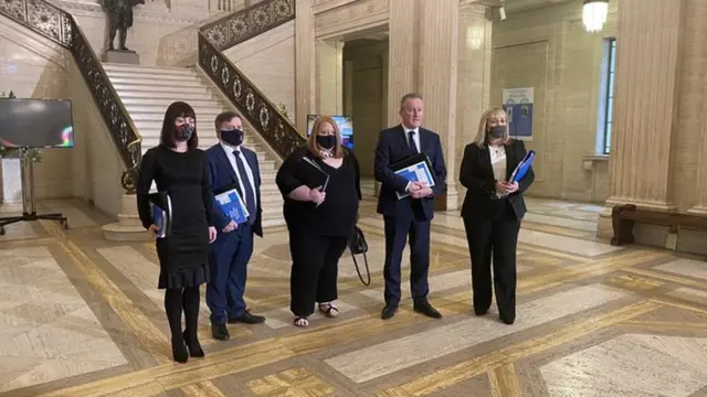 Five Stormont ministers