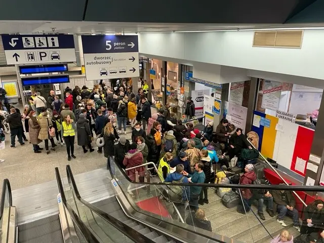 Krakow train station