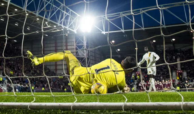 Gordon saves Livi penalty