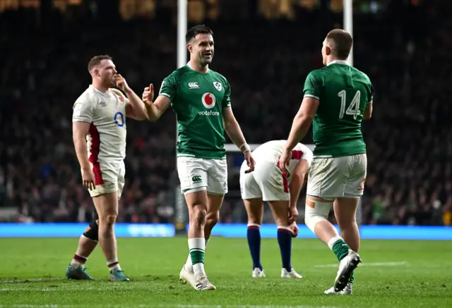 Ireland celebrate