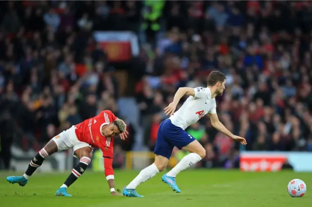 Manchester United, Tottenham, Ben Davies, Marcus Rashford