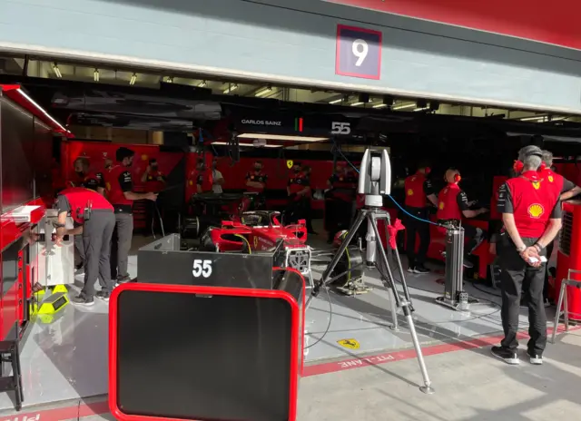 Ferrari garage