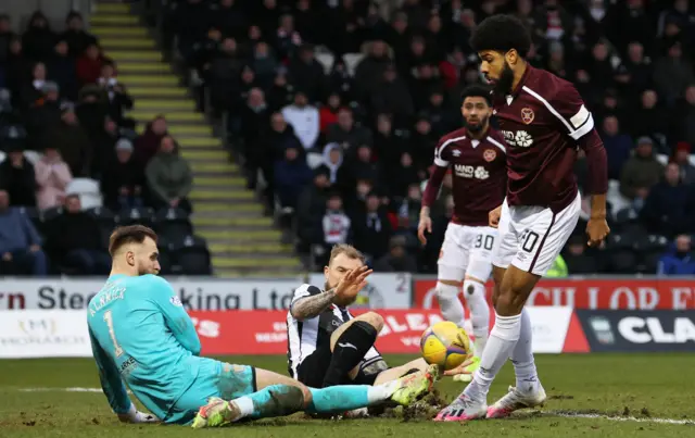 Hearts v St Mirren