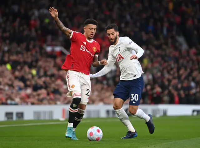 Jadon Sancho, Manchester United, Tottenham