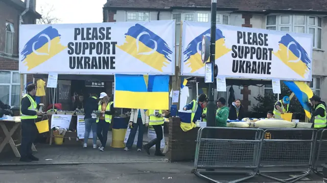 Ukraine charity drive