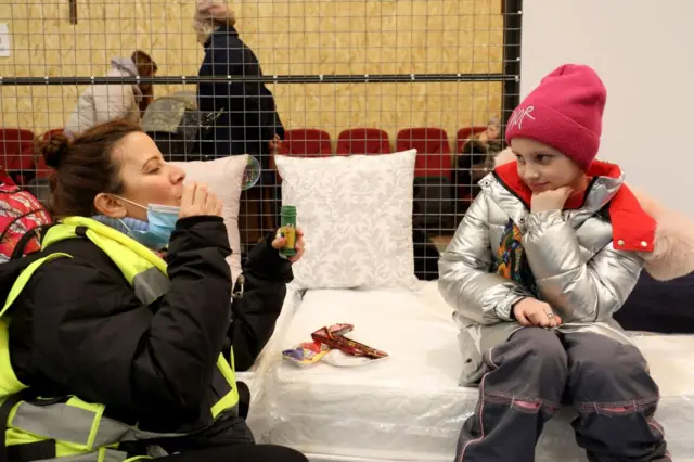 Ukrainian refugees in Moldova