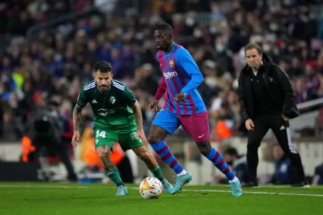 Ousmane Dembele v Osasuna