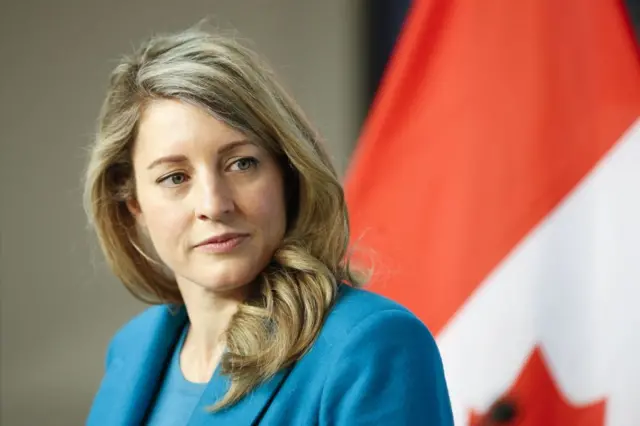 Canadian Foreign Minister Mélanie Joly